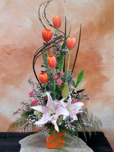 Combinado de tulipanes